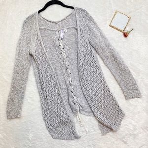 Alya loose knit cardigan